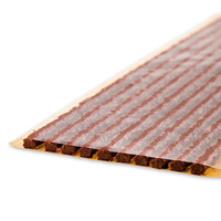 Tire repair butyl cords, thin 4 mm (8" / 200 mm, brown) 10 pcs - Stix