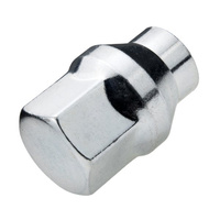 Wheel nuts with guide sleeve M12x1.5 zinc plated closed-end - Carbonado