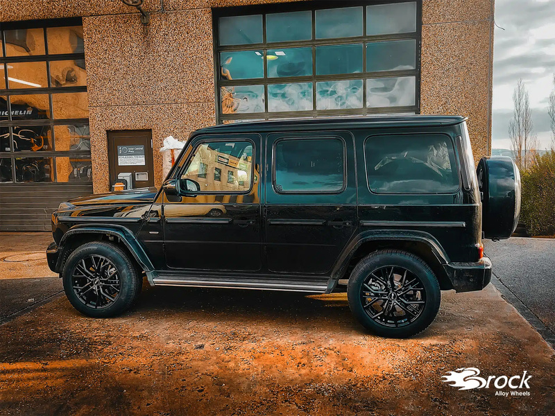 Aluminiumfelgen 21" 5x120 Brock B41 SGVP