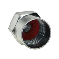 1x Chrom Ventilkappen für Reifen Ventile Metall PKW Auto Bike Motorrad