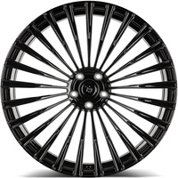 Set of staggered 4 Alloy Wheels Forged 20 5x112 79Wheels Seventy9 MF.1 BG