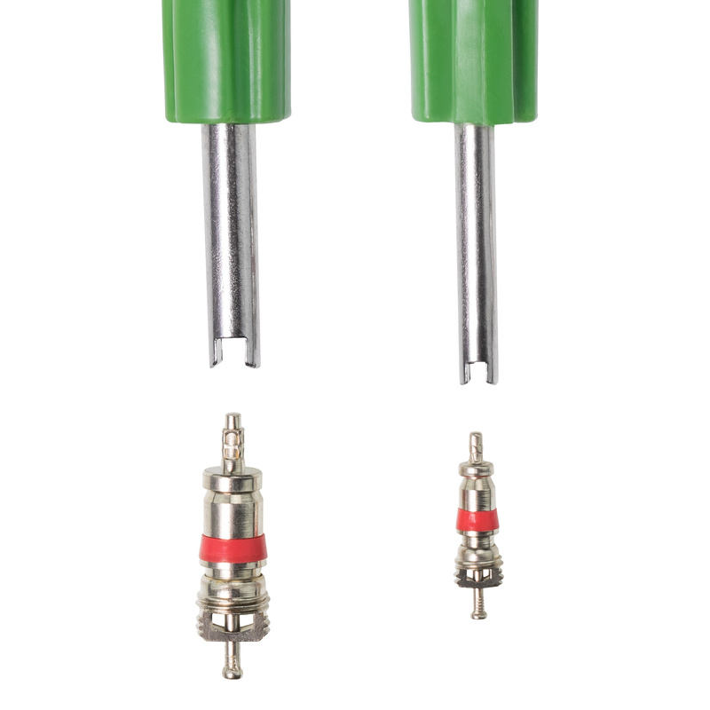 Doppelter Ventilkern-Schraubendreher