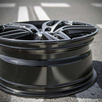 Set of staggered 4 Alloy Wheels 19 5x112 Carbonado Way BFP