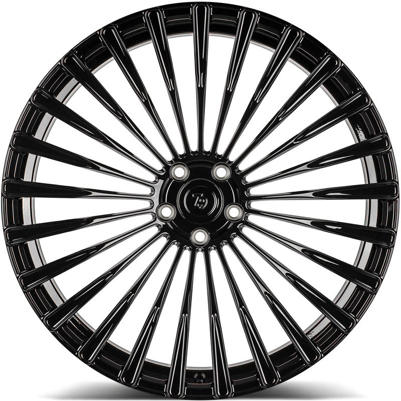 Set of staggered 4 Alloy Wheels Forged 20 5x112 79Wheels Seventy9 MF.1 BG