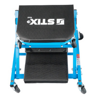 Klappbare Werkstattliege / Werkstatt-Hocker 2-in-1 LWS-36 – Stix