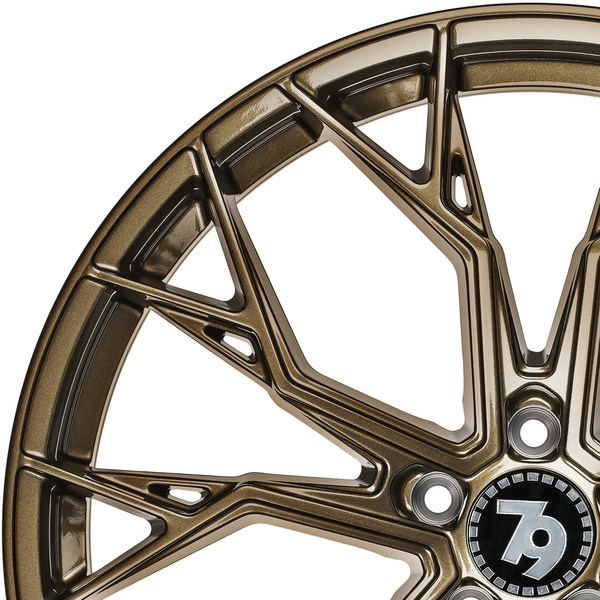 Komplet staggered 4 szt. Felg Aluminiowych 19 5x120 79Wheels Seventy9 SCF-H SBR