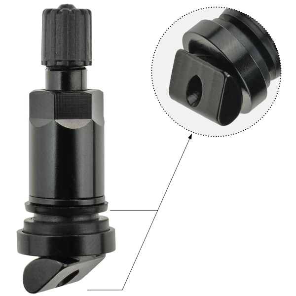 Zawór Wentyl TPMS - 03 STIX do czujnika VDO czarny