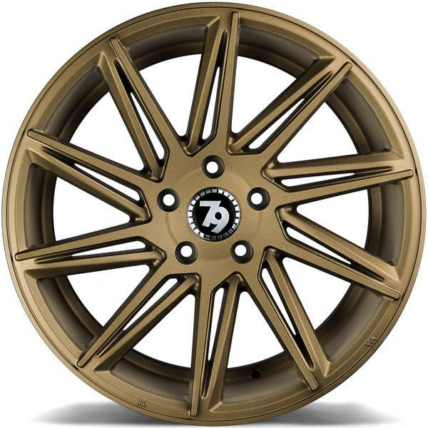 Set of staggered 4 Alloy Wheels 20 5x120 79Wheels Seventy9 SV-R Bronze