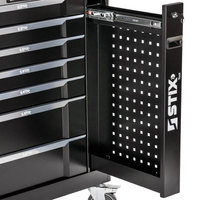 Workshop cabinet / tool trolley with 7 drawers, side pull-out compartment – UltimatePro B7 – Stix