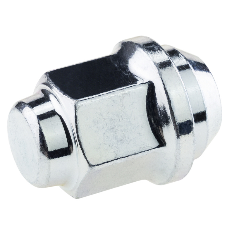 Wheel nuts for original Kia and Hyundai steel wheels M12x1.5, zinc plated, fixed washer, 21 mm hex - Carbonado