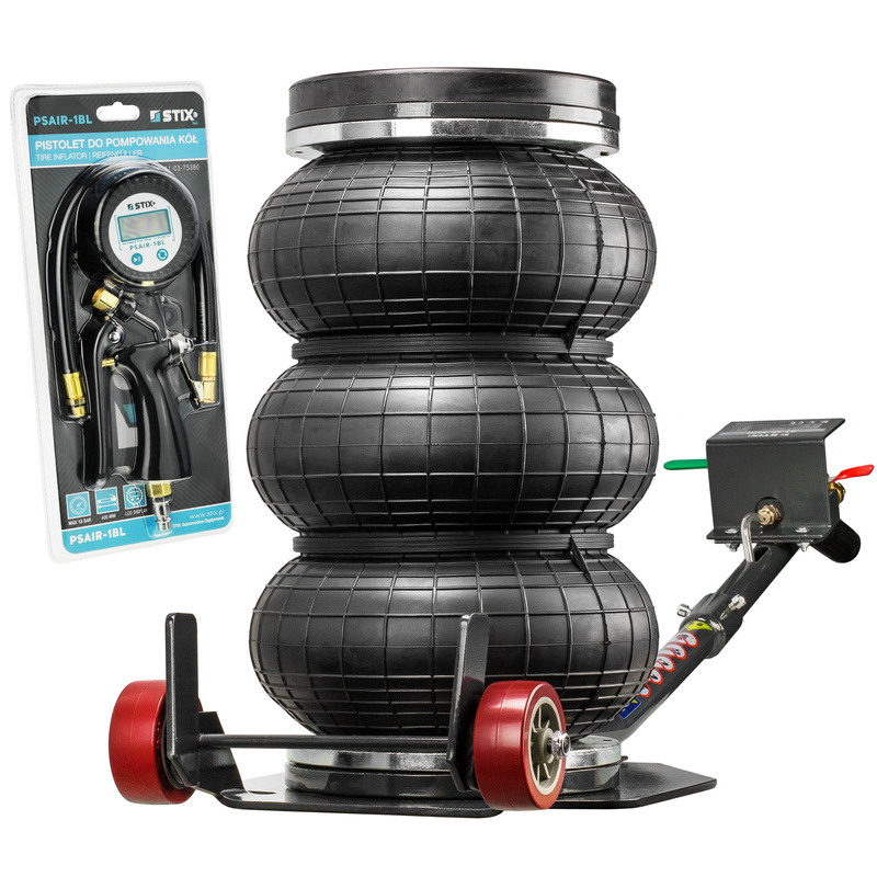 Set: 4T Pneumatic Air Jack AP-4000 Graphite with Tyre Inflator Gun PSAIR-1BL – STIX