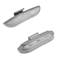 Zinc Clip-On Wheel Weights ZN/S 35 g for Steel Wheels (50 pcs)