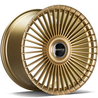 Set of staggered 4 Alloy Wheels Forged 21 5x112 79Wheels Seventy9 MF.2 MGO