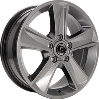 Alloy Wheels 16'' 5x118 Diewe Mammut 5 Argento silber