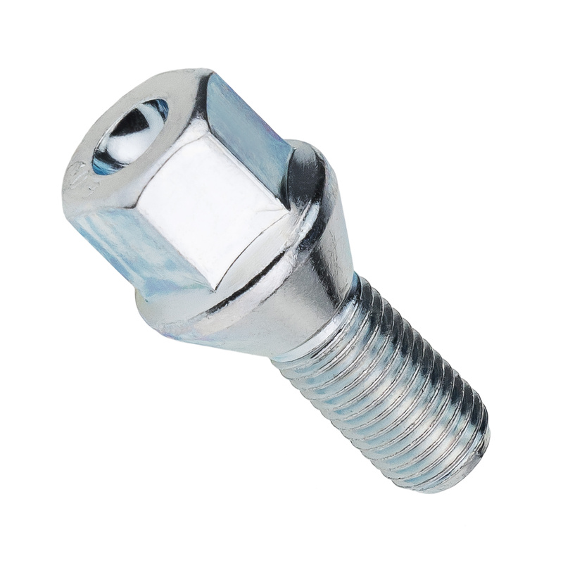 Radschraube für originale Fiat-, Opel-, Suzuki-Felgen M12x1,50 Kegelbund / SW17 – 22 mm