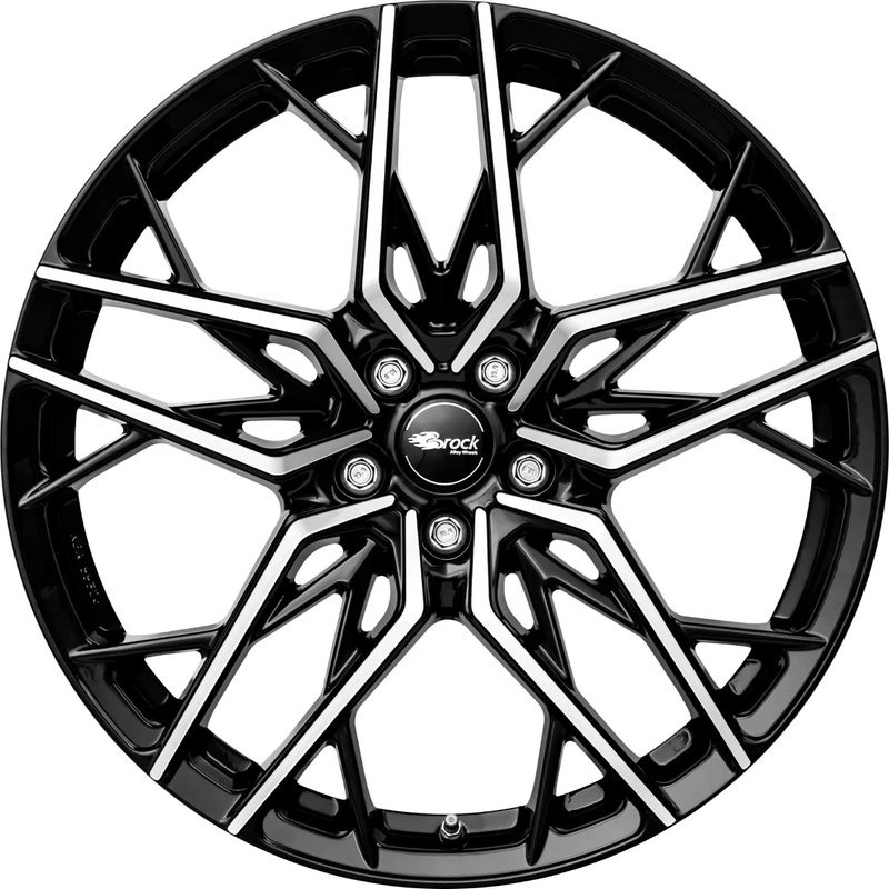 Alloy wheels 18" 5x112 Brock B44 SGVP