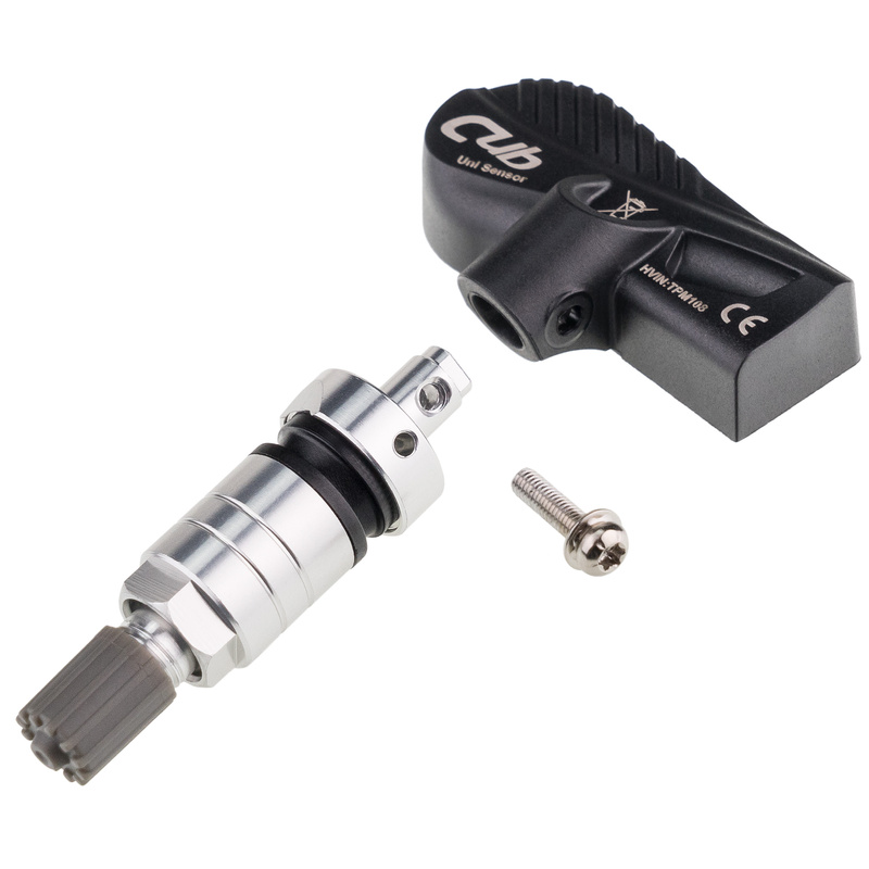 Czujnik ciśnienia CUB TPMS UNI Sensor 4.0 EVO E-type - Clamp-In Silver