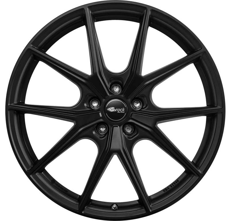 Aluminiumfelgen 19" 5x120 Brock B40 SBM