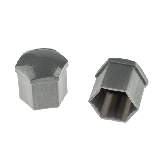 Grey socket caps for 20+1 bolts + 19mm wrench