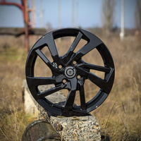 Alloy Wheels 15'' 4x100 Carbonado Ninja BG