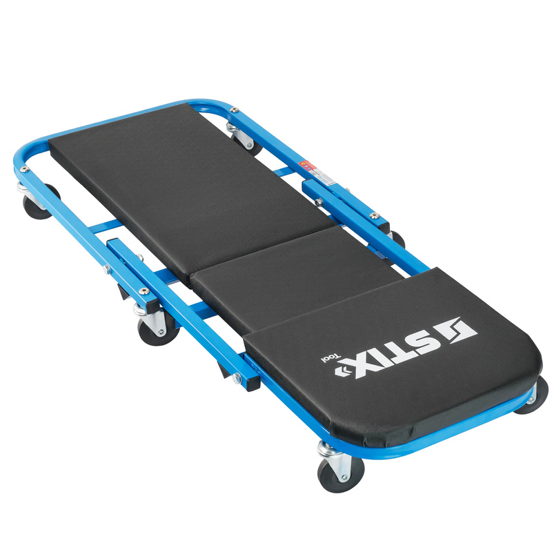 Klappbare Werkstattliege / Werkstatt-Hocker 2-in-1 LWS-36 – Stix
