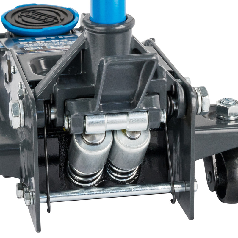 Hydraulischer Rangierwagenheber mit Pedal, Niedrigprofil, Hubhöhe 75–505 mm – DLN-03 3T – Stix