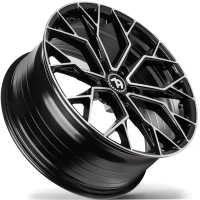 Komplet staggered 4 szt. Felg Aluminiowych 19 5x120 79Wheels Seventy9 SCF-H BFP
