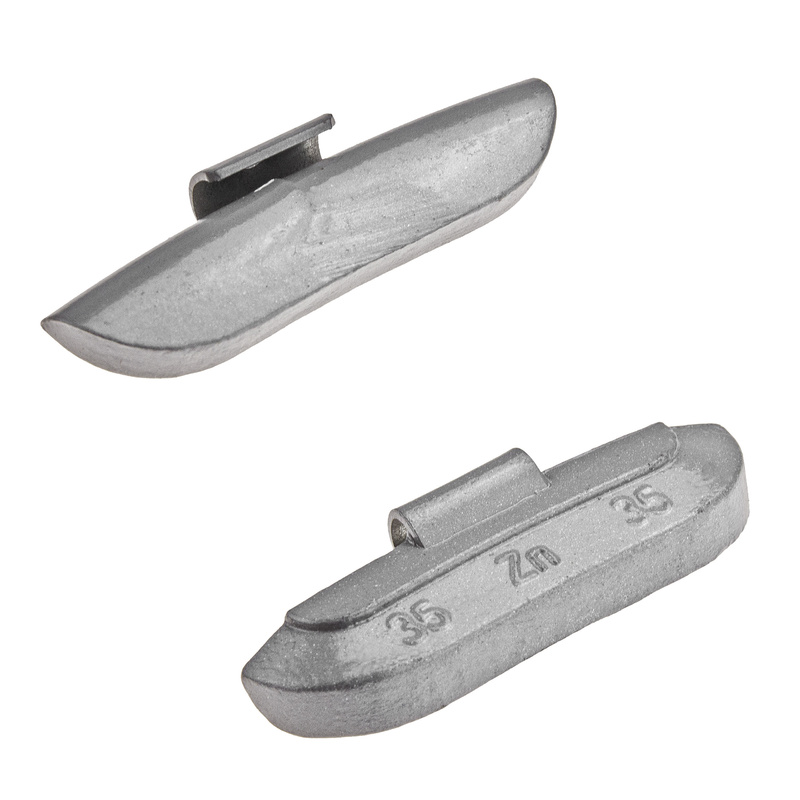 Zinc Clip-On Wheel Weights ZN/S 35 g for Steel Wheels (50 pcs)