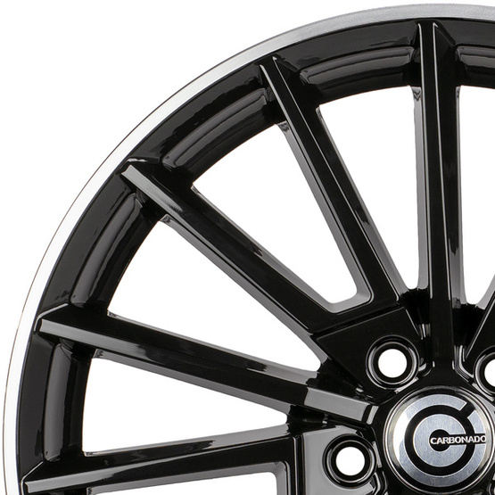 Alloy Wheels 17" 5x100 Carbonado Bullock BGLP