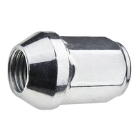 Wheel nuts for alloy wheels M14x1.5 zinc-plated, closed type, 19 mm hex, IS - Carbonado