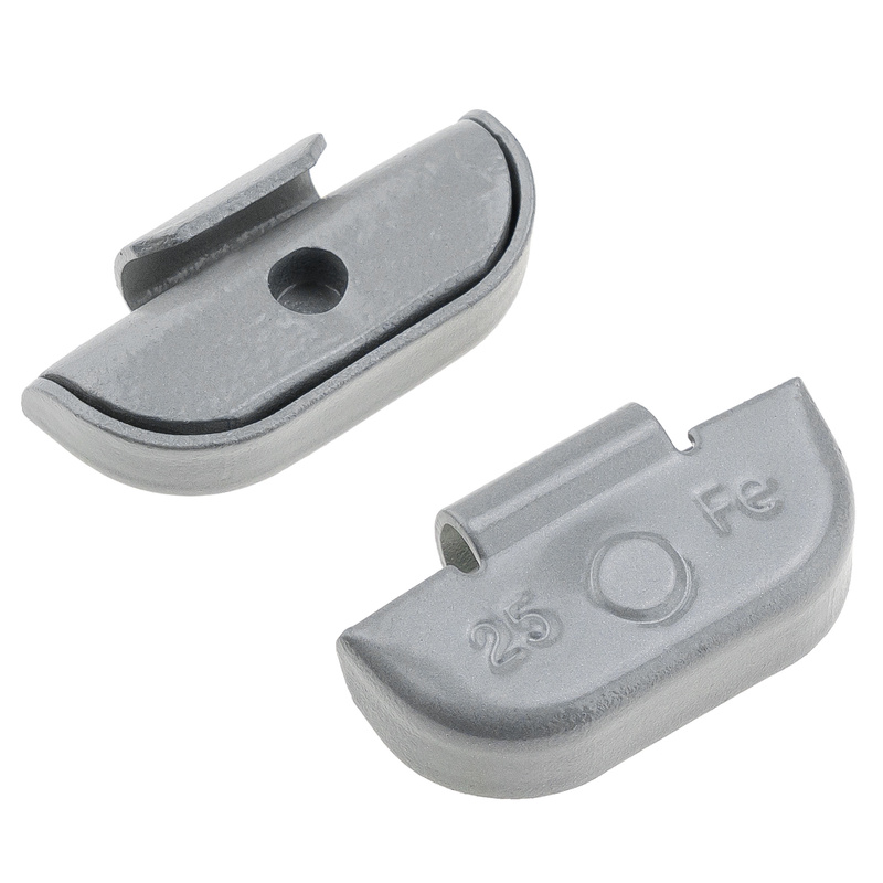 STD steel wheel weights for FE/S steel rims 25g / 100 pcs. - Stix