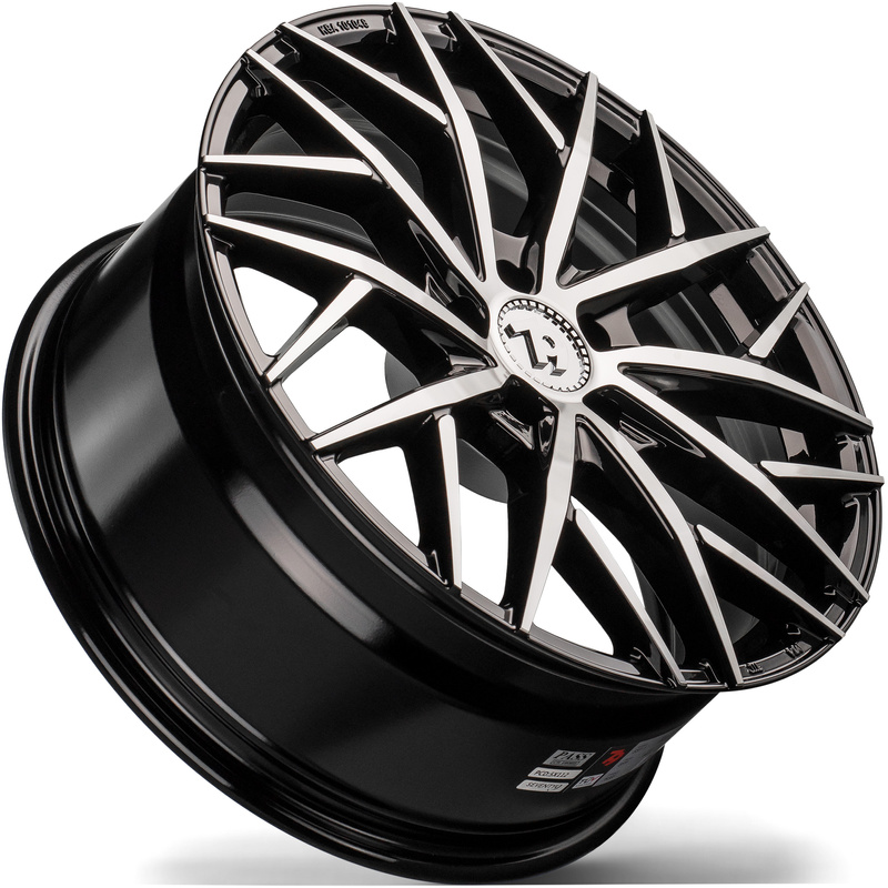 Alloy Wheels 17" 5x108 79wheels seventy9 SSF-1 BFP