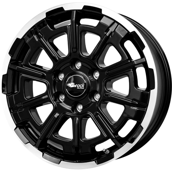 Aluminiumfelgen 17" 5x112 Brock B45 SGVP