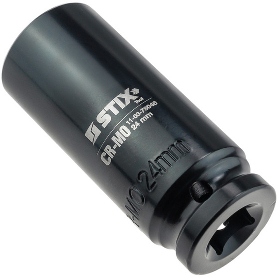 Impact Socket long 1/2'' STT-S24 (CR-V / 24 mm) - Stix