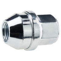 Wheel nuts for original alloy wheels Tesla M14x1.5 zinc-plated, fixed washer, 21 mm hex - Carbonado