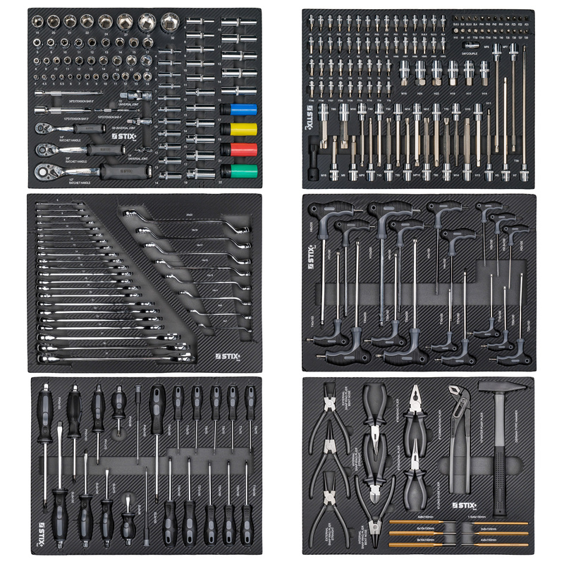 Workshop Cabinet / Tool Trolley with 7 Drawers + Tool Set – UltimatePro C7/TS1 – Stix
