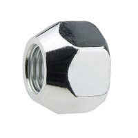 Steel wheel nuts M12x1.5 zinc plated open-ended without flange, 21 mm hex - Carbonado