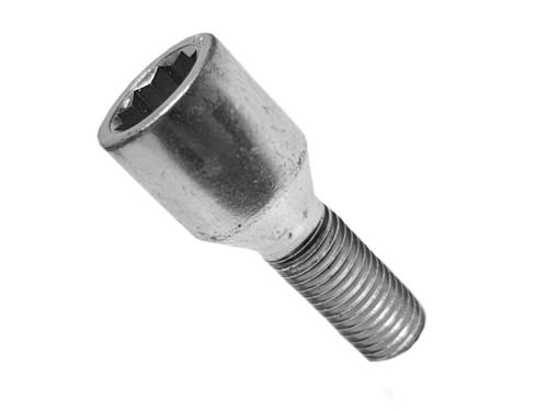 Śruby wąskie do kół aluminiowych Torx M12x1,25 - (ocynk) - Carbonado